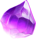 galactic gems purple crystal
